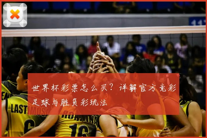 世界杯彩票怎么买?详解官方竞彩足球与胜负彩玩法