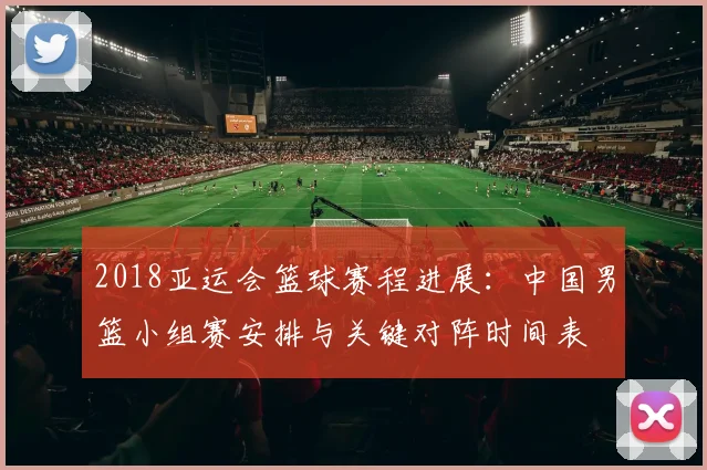 2018亚运会篮球赛程进展：中国男篮小组赛安排与关键对阵时间表
